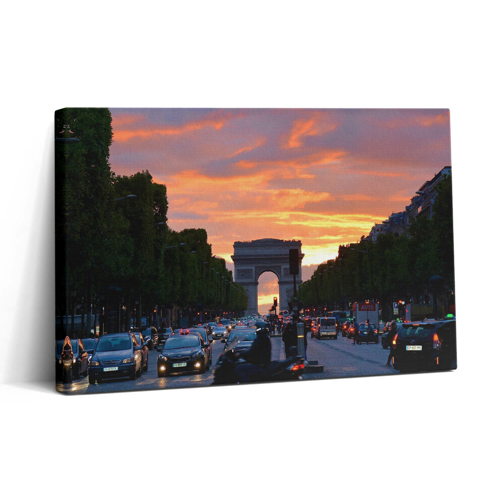 Tablou canvas 30x20 Arcul de Triumf de pe strada Zachodnia