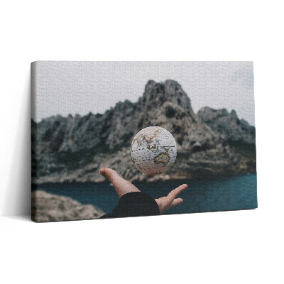 Tablou canvas 30x20 Glob