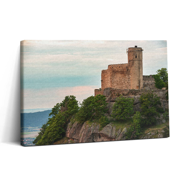 Tablou canvas 30x20 Castelul Chojnik din Jelenia Gora