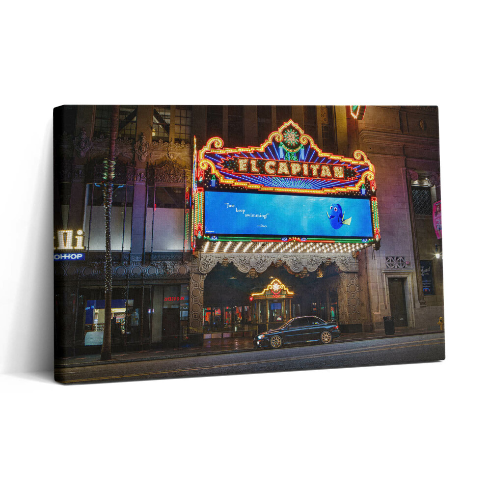 Tablou canvas 30x20 Teatrul Ej Capitan din Los Angeles