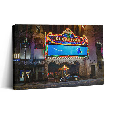Tablou canvas 30x20 Teatrul Ej Capitan din Los Angeles