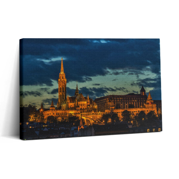 Tablou canvas 30x20 Biserica Matthias din Budapesta, Ungaria