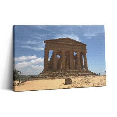 Tablou canvas 30x20 Templu în Sicilia, Italia