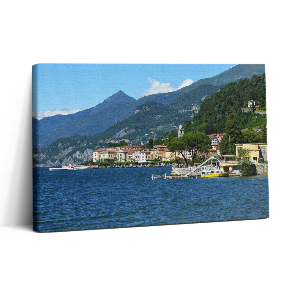 Tablou canvas 30x20 Peisajul montan al Lacului Garda