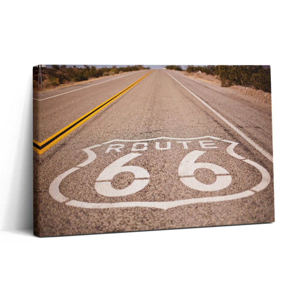 Tablou canvas 30x20 Ruta americană 66