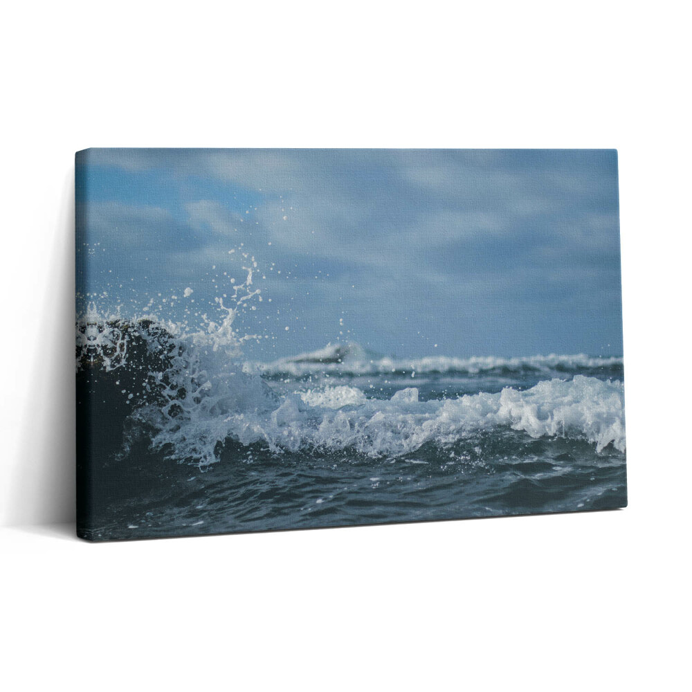 Tablou canvas 30x20 Fotografie cu valurile mării