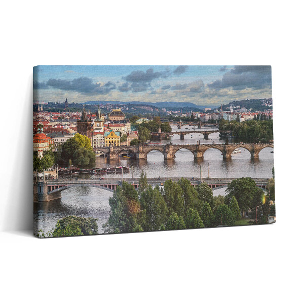 Tablou canvas 30x20 Vedere a Pragăi