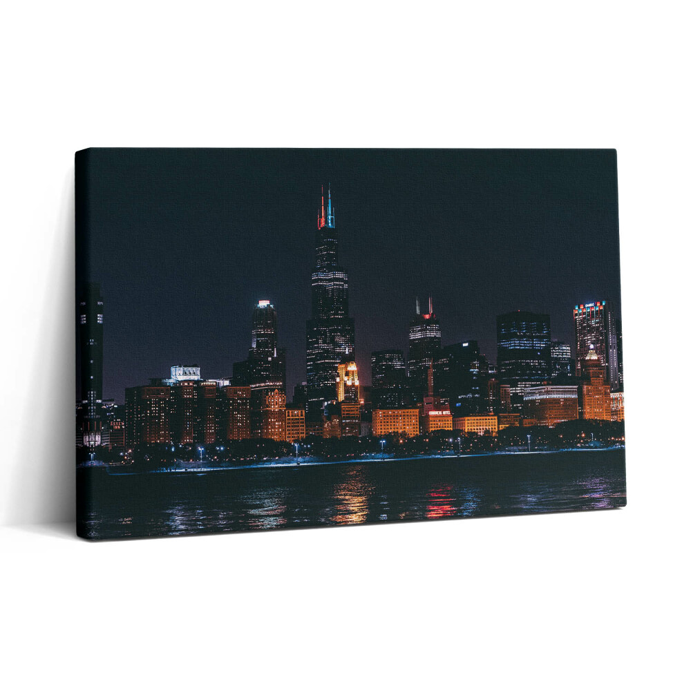 Tablou canvas 30x20 Peisaj urban Chicago