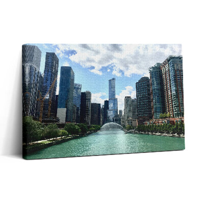 Tablou canvas 30x20 Zgârie-nori