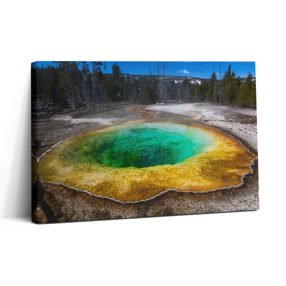 Tablou canvas 30x20 Izvoarele termale Yellowstone