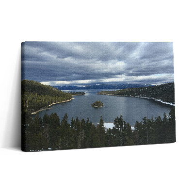 Tablou canvas 30x20 Peisaj lacustru