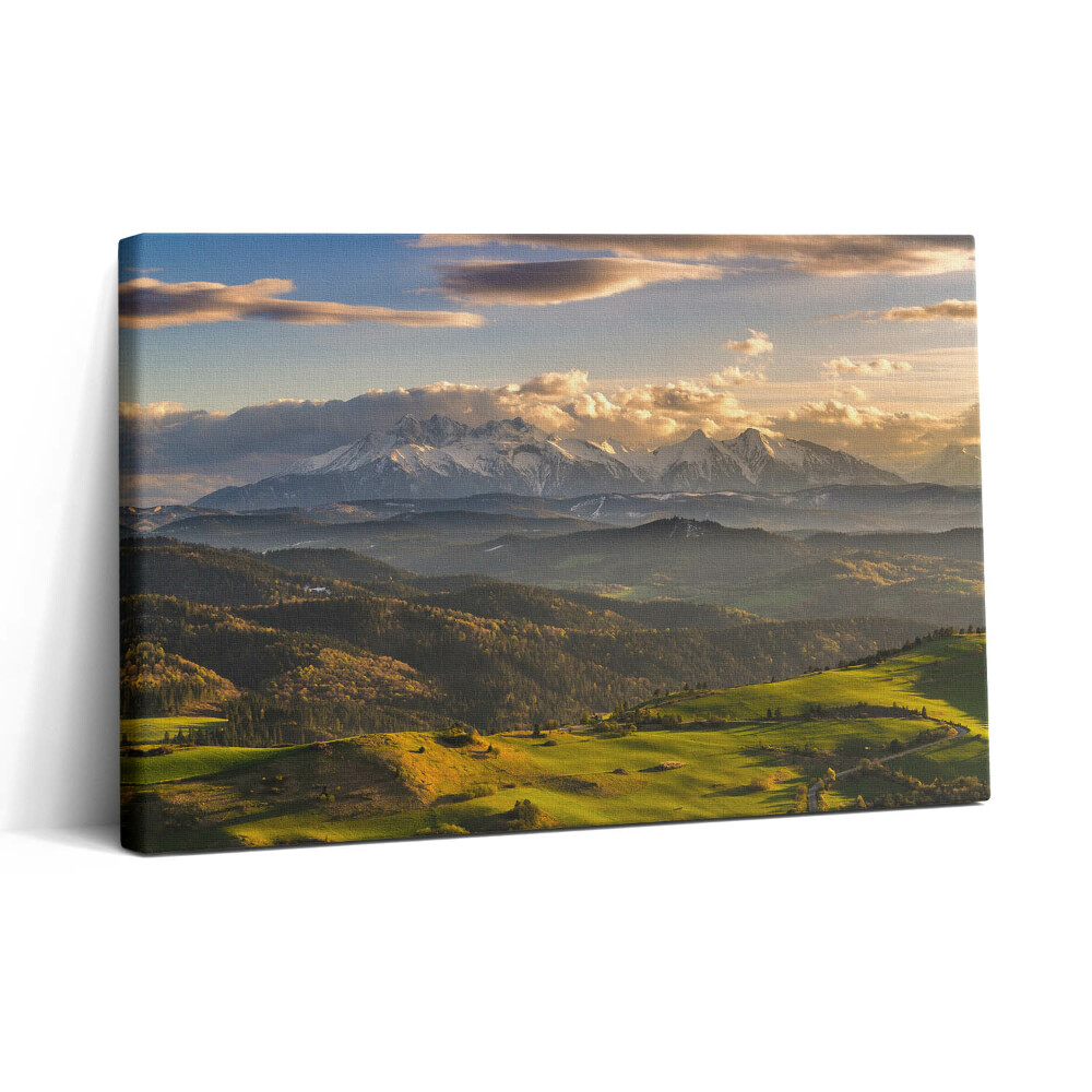 Tablou canvas 30x20 Pieniny Wysoki Wierch