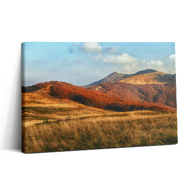 Tablou canvas 30x20 Peisaj montan de toamnă
