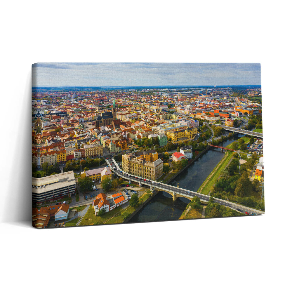 Tablou canvas 30x20 Peisajul orașului Pilsen