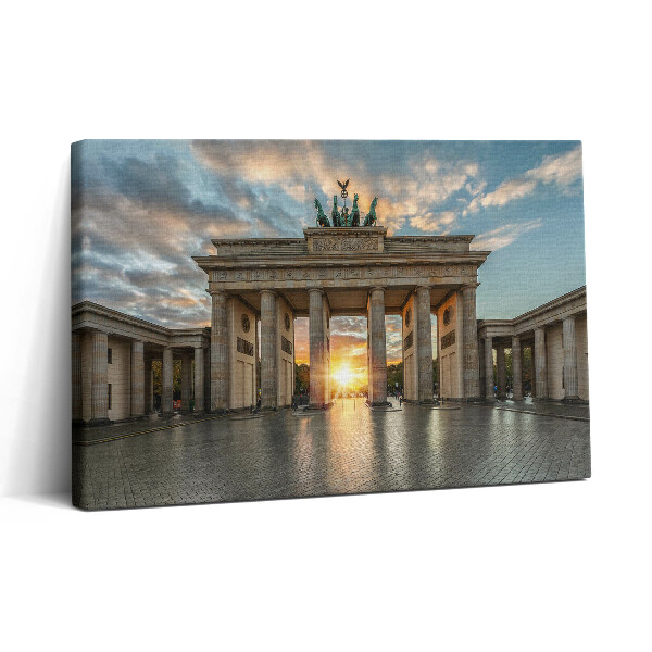 Tablou canvas 30x20 Poarta Brandenburg din Berlin