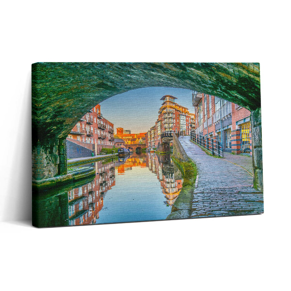 Tablou canvas 30x20 Apus de soare în Birmingham, Anglia