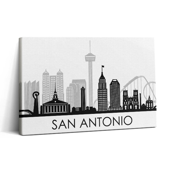 Tablou canvas 30x20 Orașul San Antonio, Texas