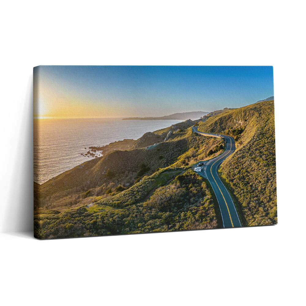 Tablou canvas 30x20 Drumul din jurul orașului San Francisco, SUA