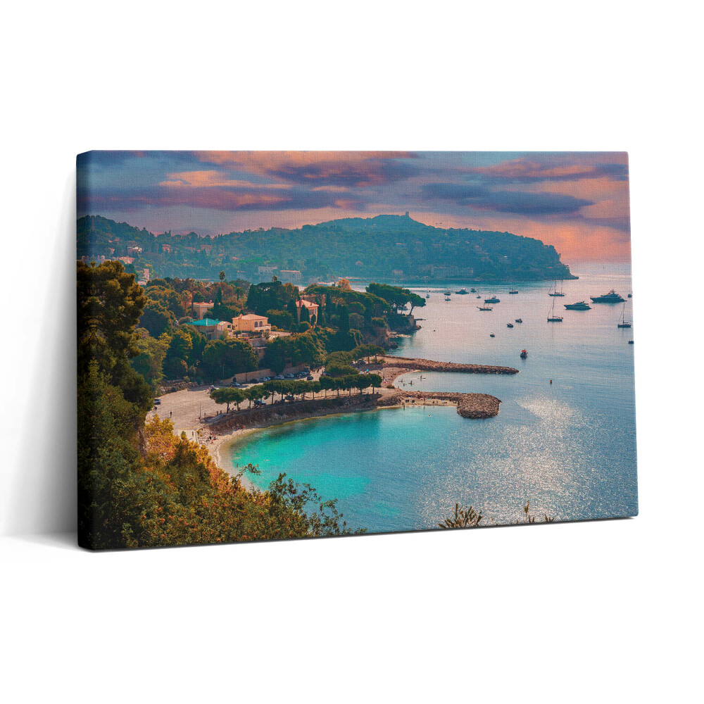 Tablou canvas 30x20 Vedere a Rivierei Franceze