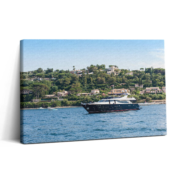 Tablou canvas 30x20 Saint-Tropez în Provence, Franța