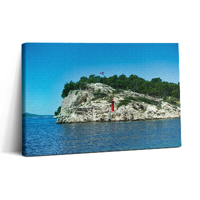 Tablou canvas 30x20 Ruta pitorească din Split, Croația