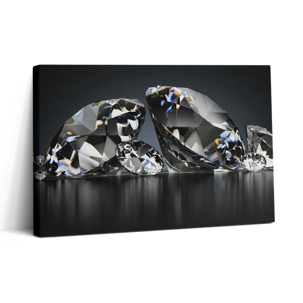 Tablou canvas 30x20 Diamante strălucitoare frumoase