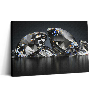 Tablou canvas 30x20 Diamante strălucitoare frumoase