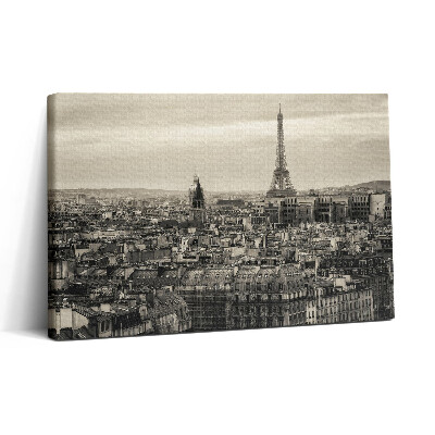 Tablou canvas 30x20 Peisajul din Paris și Turnul Eiffel