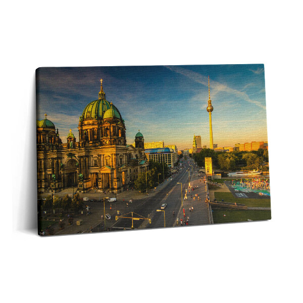 Tablou pe pânză 60x40 Vedere a orașului Berlin