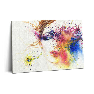 Tablou pe pânză 60x40 Portretul unei femei misterioase