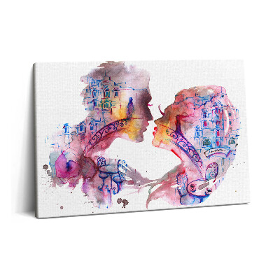 Tablou pe pânză 60x40 Două trupuri - un suflet