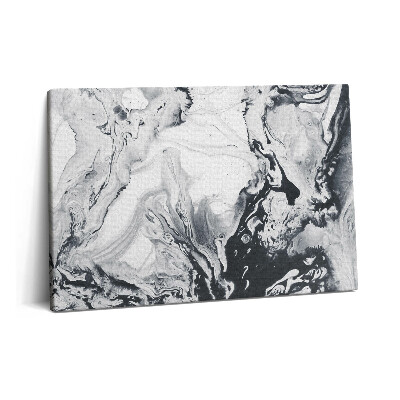 Tablou pe pânză 60x40 Abstractizare cu cerneală - Marble Ink