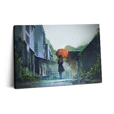 Tablou pe pânză 60x40 Mersul pe jos și vremea engleză