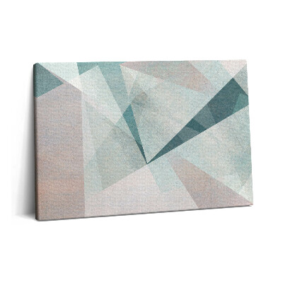 Tablou pe pânză 60x40 Textură triunghi abstractă
