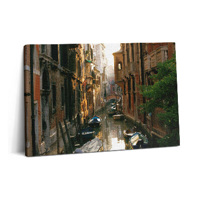 Tablou pe pânză 60x40 Romantismul Canalului Mare din Veneția