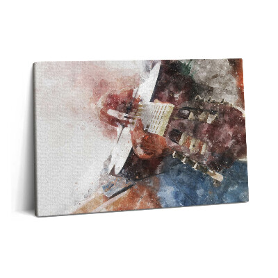 Tablou pe pânză 60x40 Vedere a chitarei