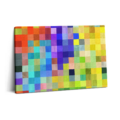 Tablou pe pânză 60x40 Compoziție de pătrate mici