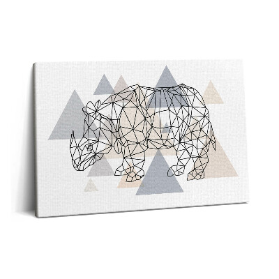 Tablou pe pânză 60x40 Model geometric