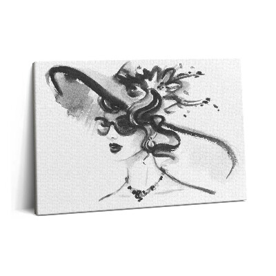 Tablou pe pânză 60x40 femeie la modă