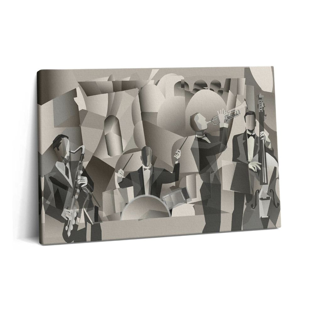 Tablou pe pânză 60x40 O orchestră de forme geometrice