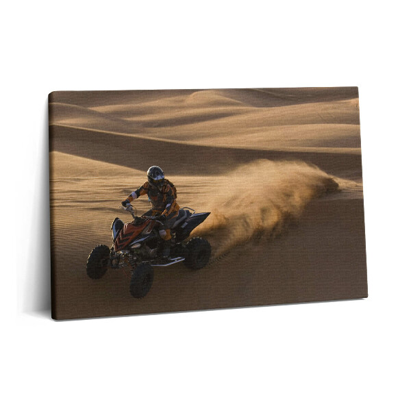 Tablou pe pânză 60x40 Plimbare cu ATV-ul în deșert