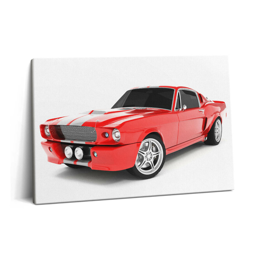 Tablou pe pânză 60x40 Mașină sport roșie