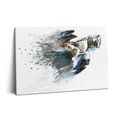 Tablou pe pânză 60x40 Căpitan de navă cu binoclu