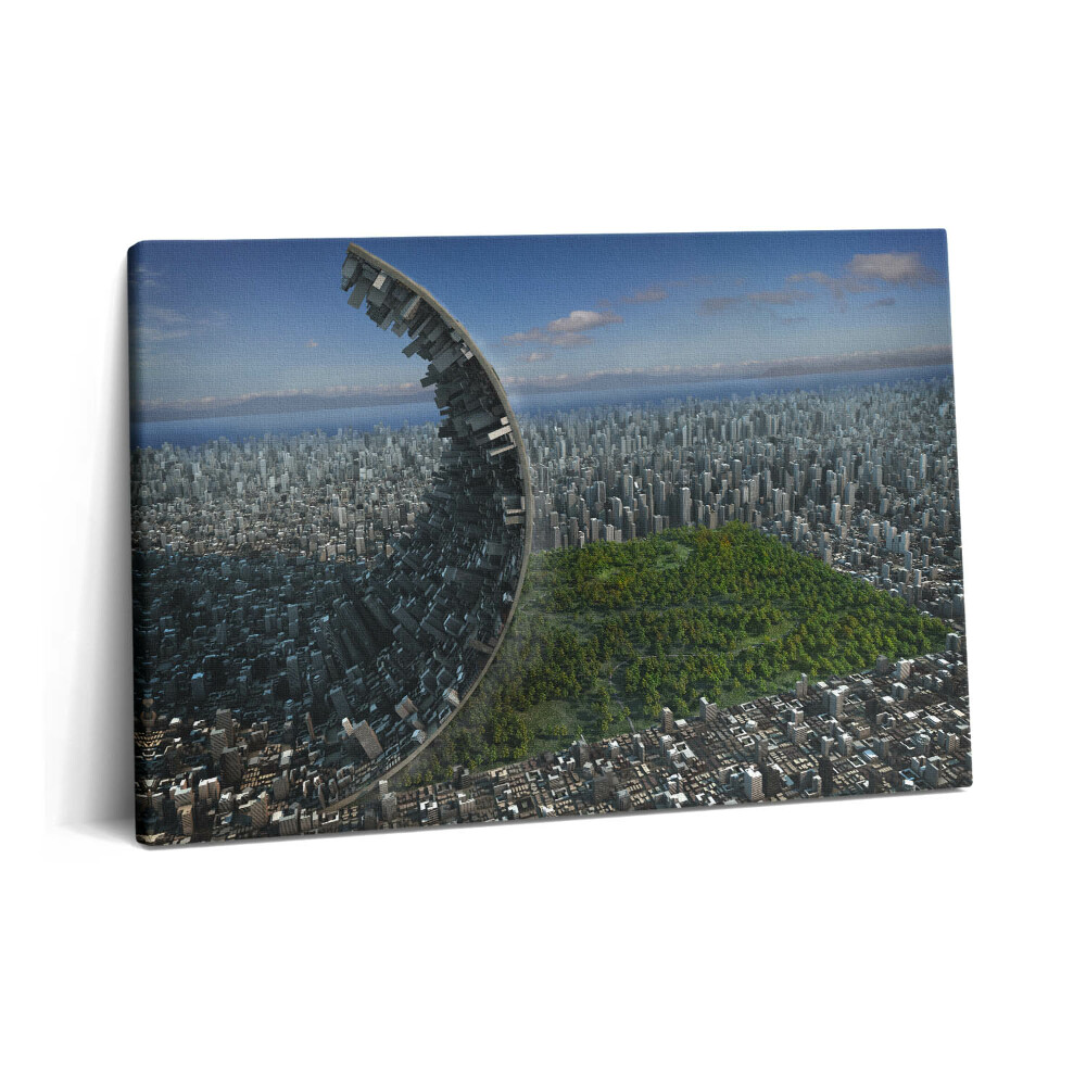 Tablou pe pânză 60x40 Abstracție în Central Park