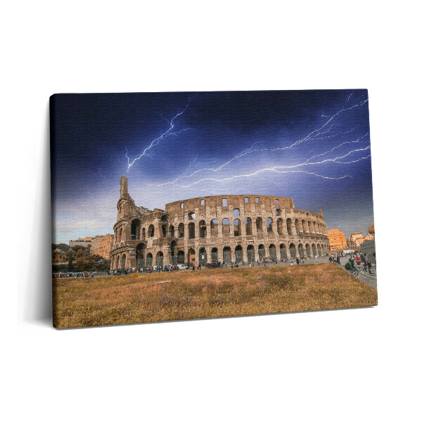 Tablou pe pânză 60x40 Furtună la Colosseum