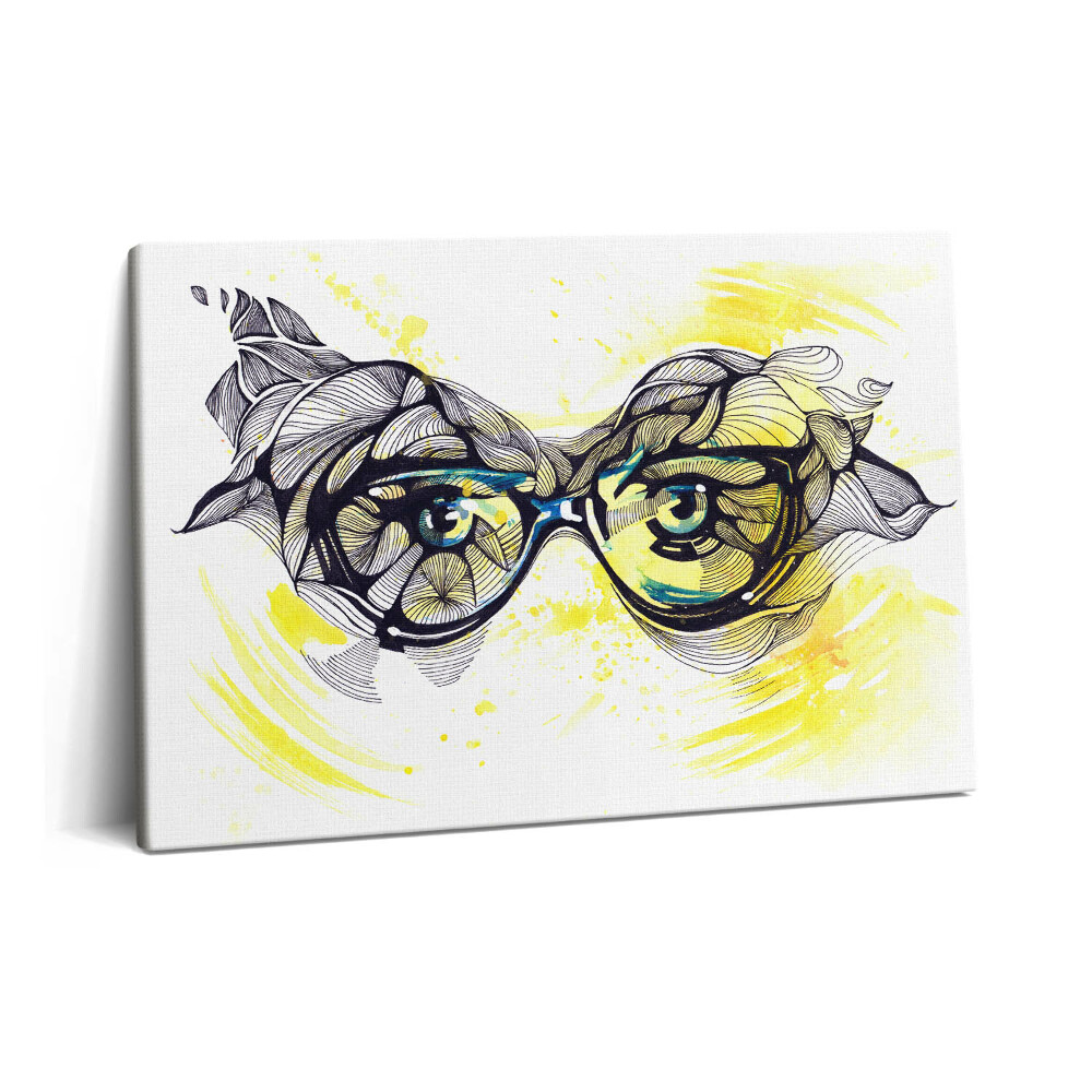 Tablou pe pânză 60x40 Ochelari