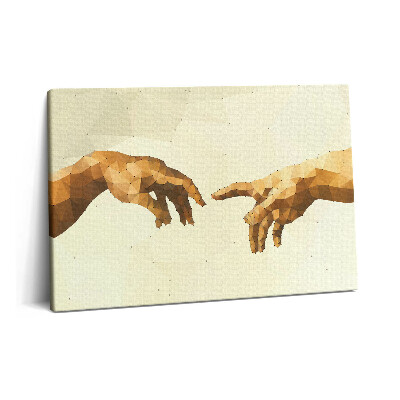 Tablou pe pânză 60x40 Crearea lui Adam