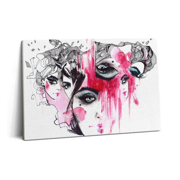 Tablou pe pânză 60x40 Multele fețe ale abstracțiunii