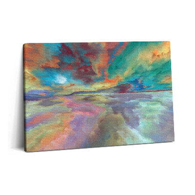 Tablou pe pânză 60x40 Abstractizare a peisajului cerului