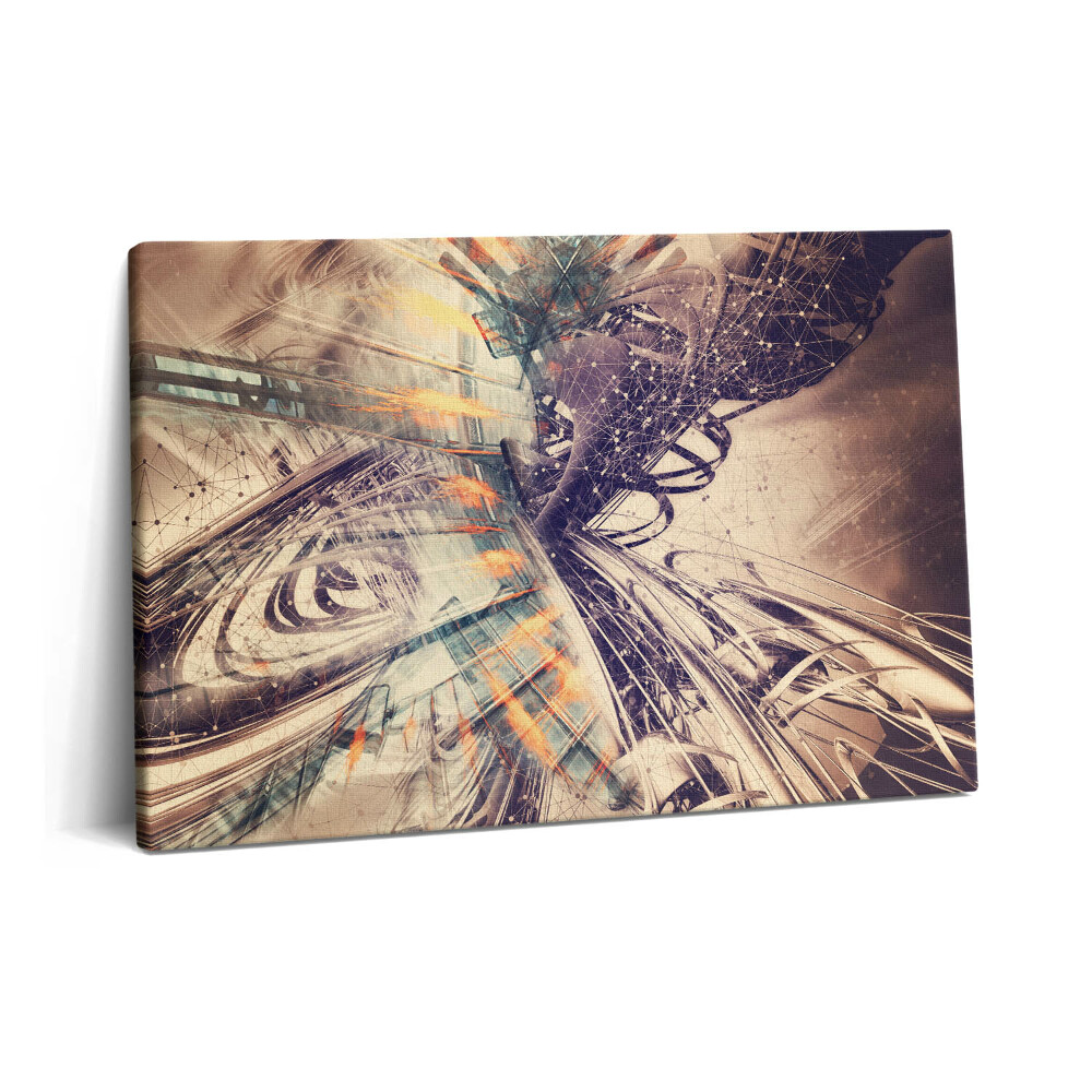 Tablou pe pânză 60x40 Mecanism abstract